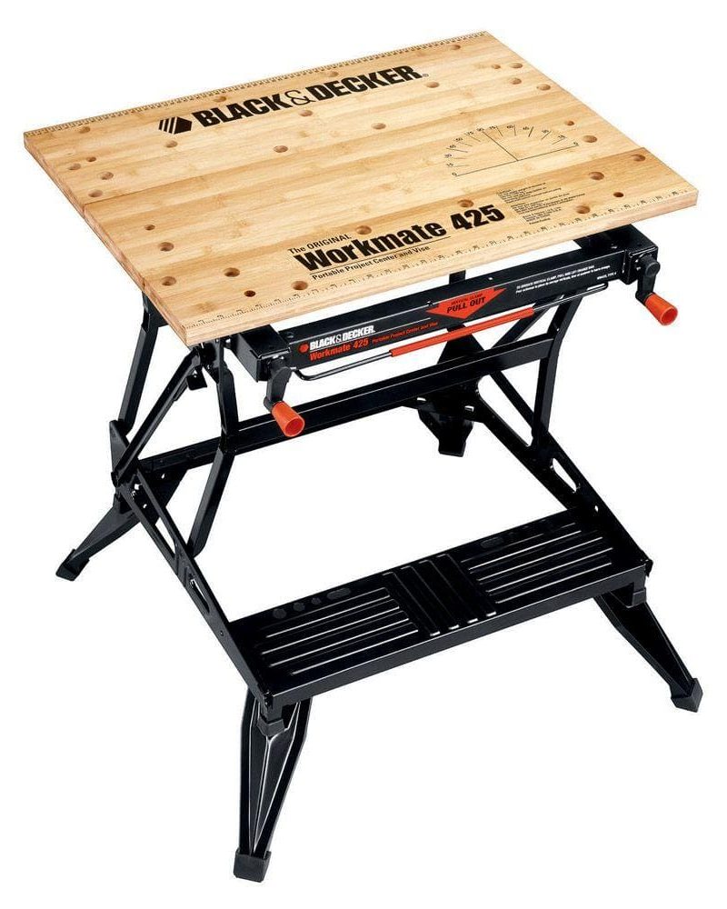 BLACK+DECKER Workmate 425 30 in. Folding Portable Workbench and Vise WM425