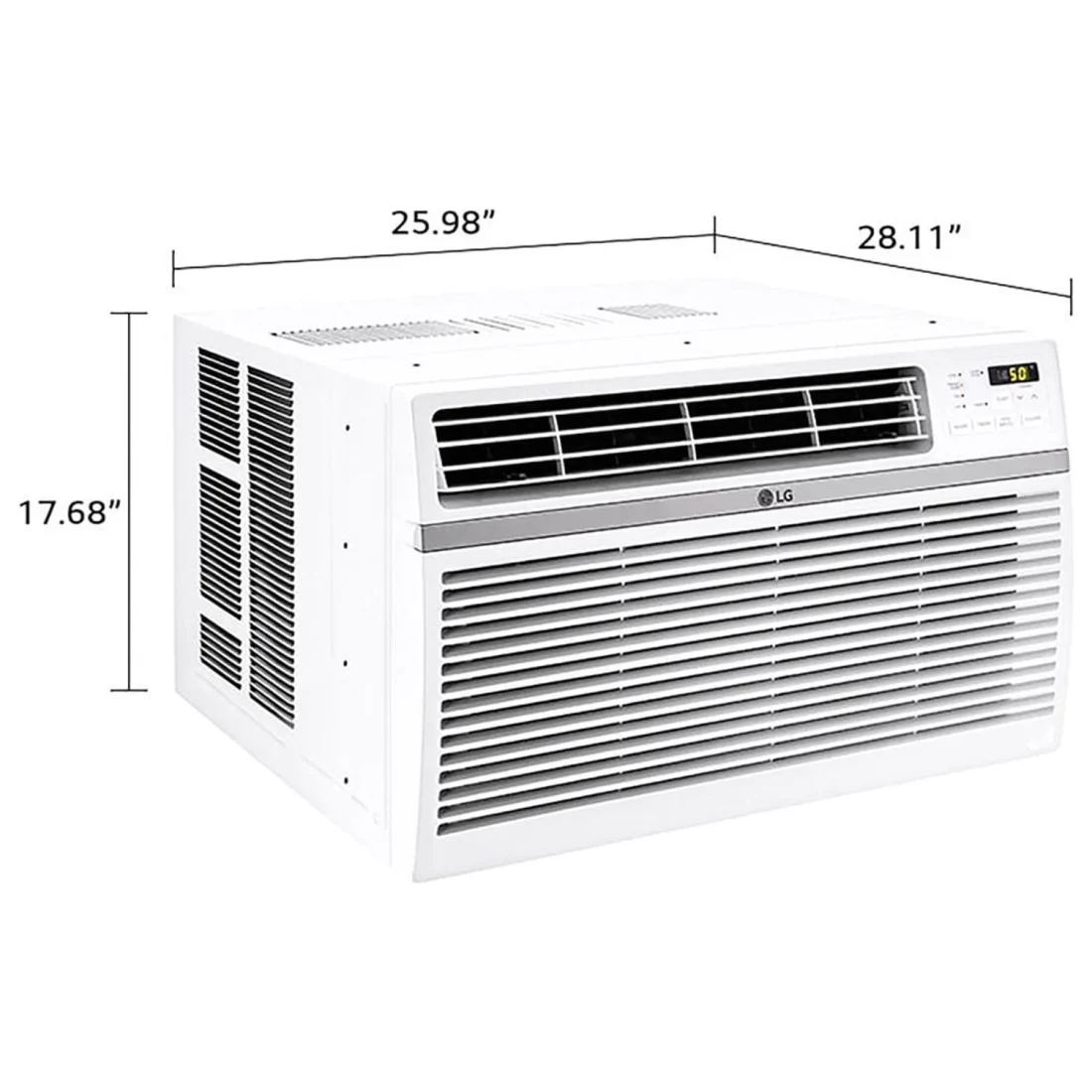 LG 15,000 BTU Window Smart Air Conditioner with Remote - Image 2