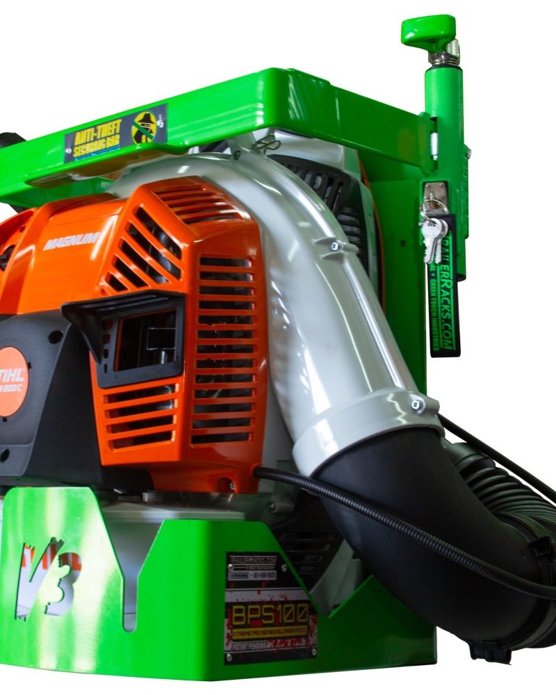 Green Touch Xtreme Pro Series Lockable Backpack Blower Rack