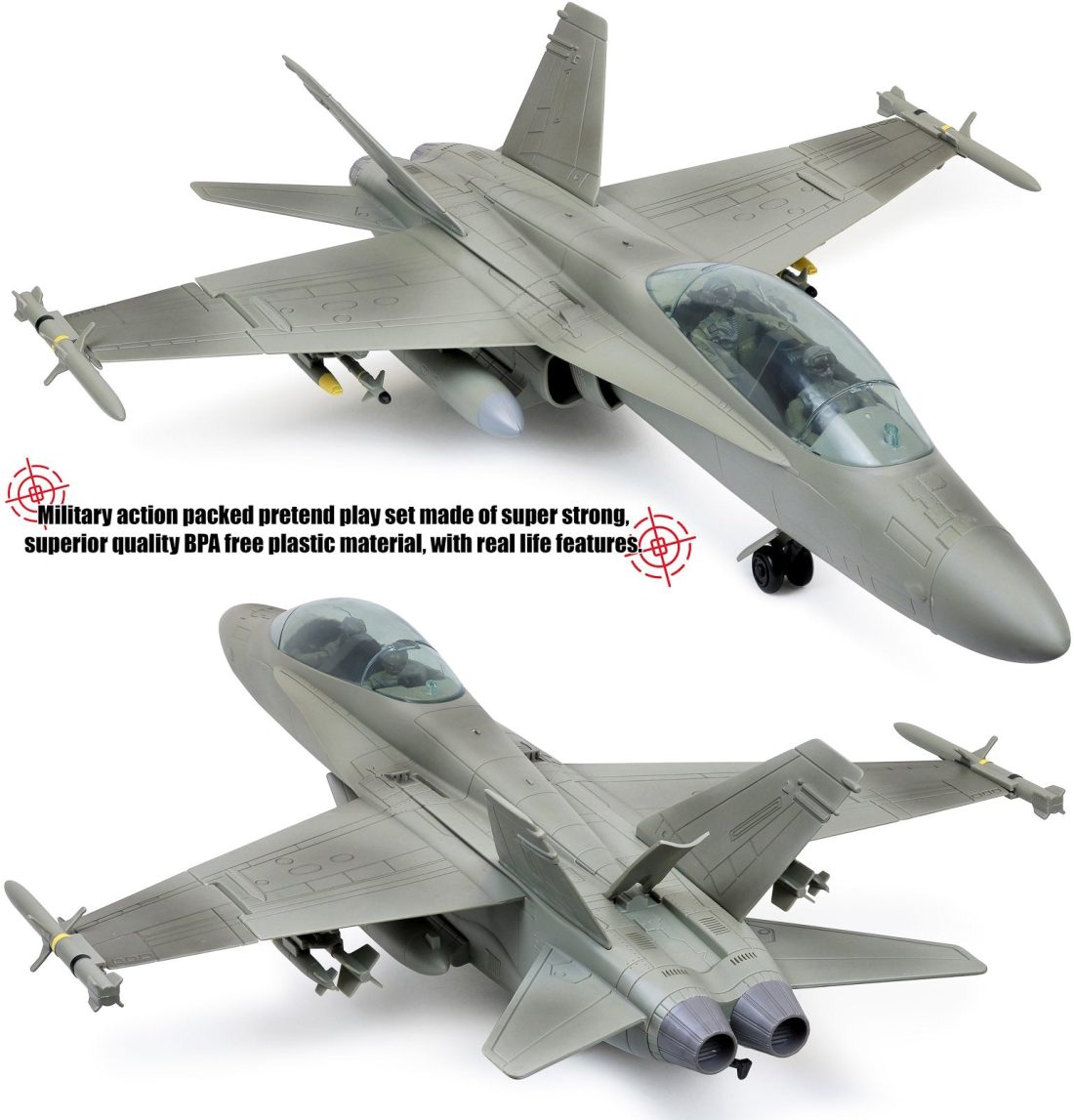 Click Play Military Fighter Accessories - Image 2