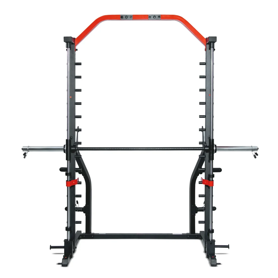 Sunny Health & Fitness Premium Squat Smith Machine – 3 in 1 Multifunction Power Rack - Image 2