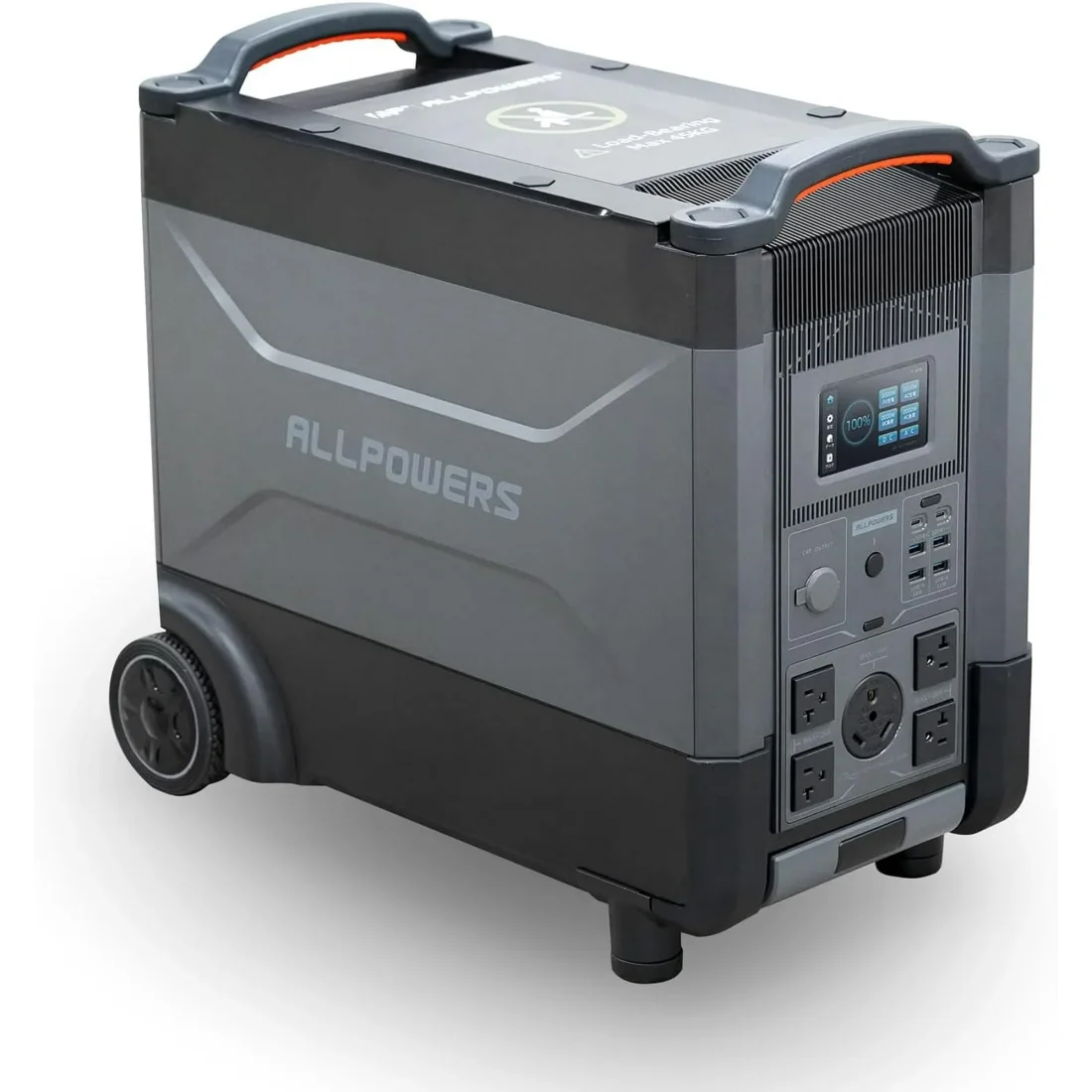 ALLPOWERS R4000 Portable Generator, 3600Wh LiFePO4 Battery, 3600 Watt, 30A RV Port, Voice Control
