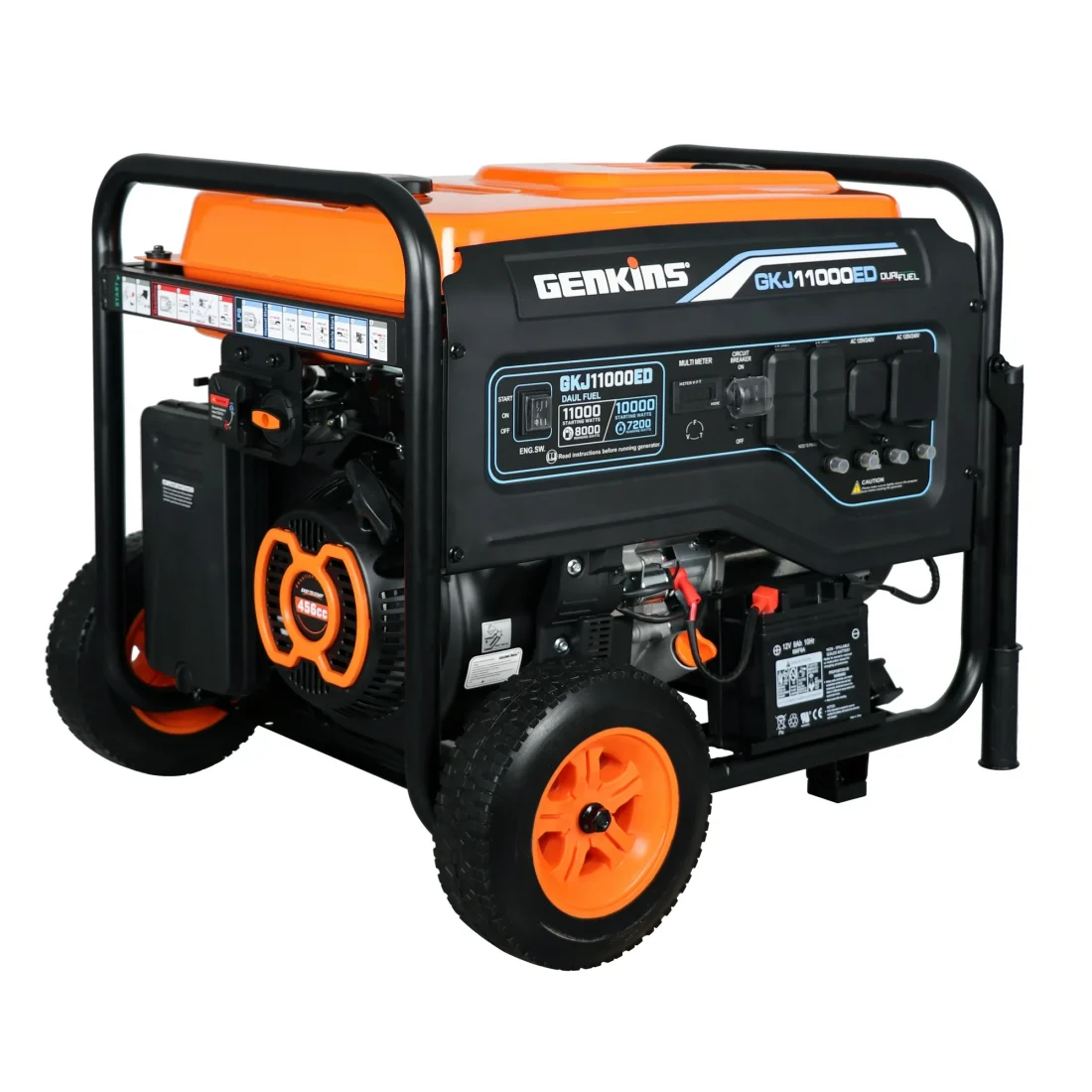11000 Watt Dual Fuel Portable Generator Home Back Up, Emergercy
