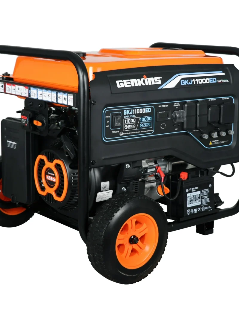 11000 Watt Dual Fuel Portable Generator Home Back Up, Emergercy