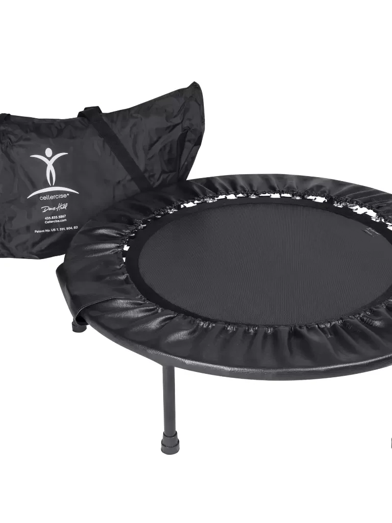 Bi-Fold Cellerciser Mini Rebounder and Carrying Case