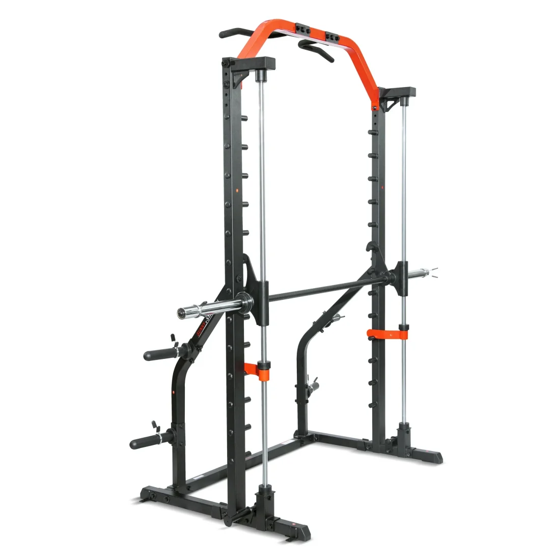 Sunny Health & Fitness Premium Squat Smith Machine – 3 in 1 Multifunction Power Rack