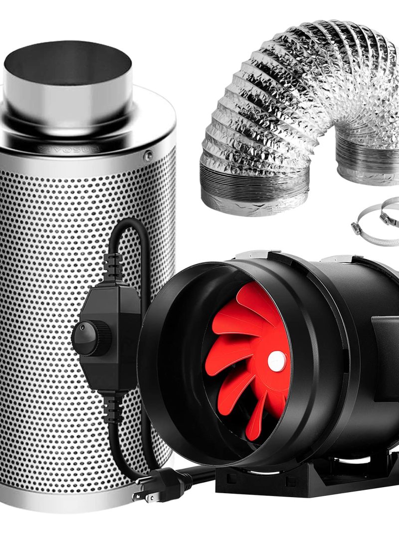 VIVOSUN Inline Controller Ducting Ventilation