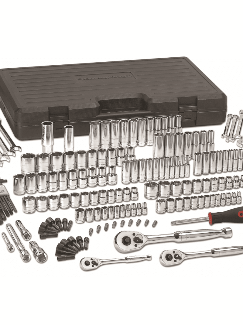 GearWrench 165 PC 1/4" 3/8" & 1/2" DR MECHANICS TOOLS SET