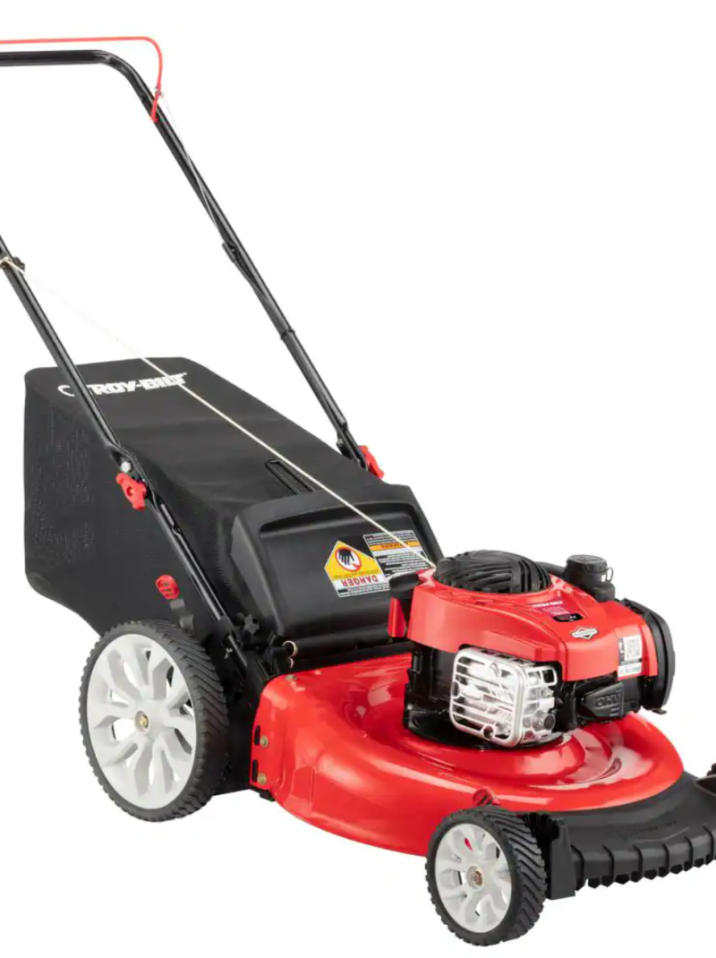 Troy-Bilt 21in. 140cc Briggs and Stratton Gas Push Lawn Mower with Rear bag and Mulching Kit Included💝 Last Day For Clearance