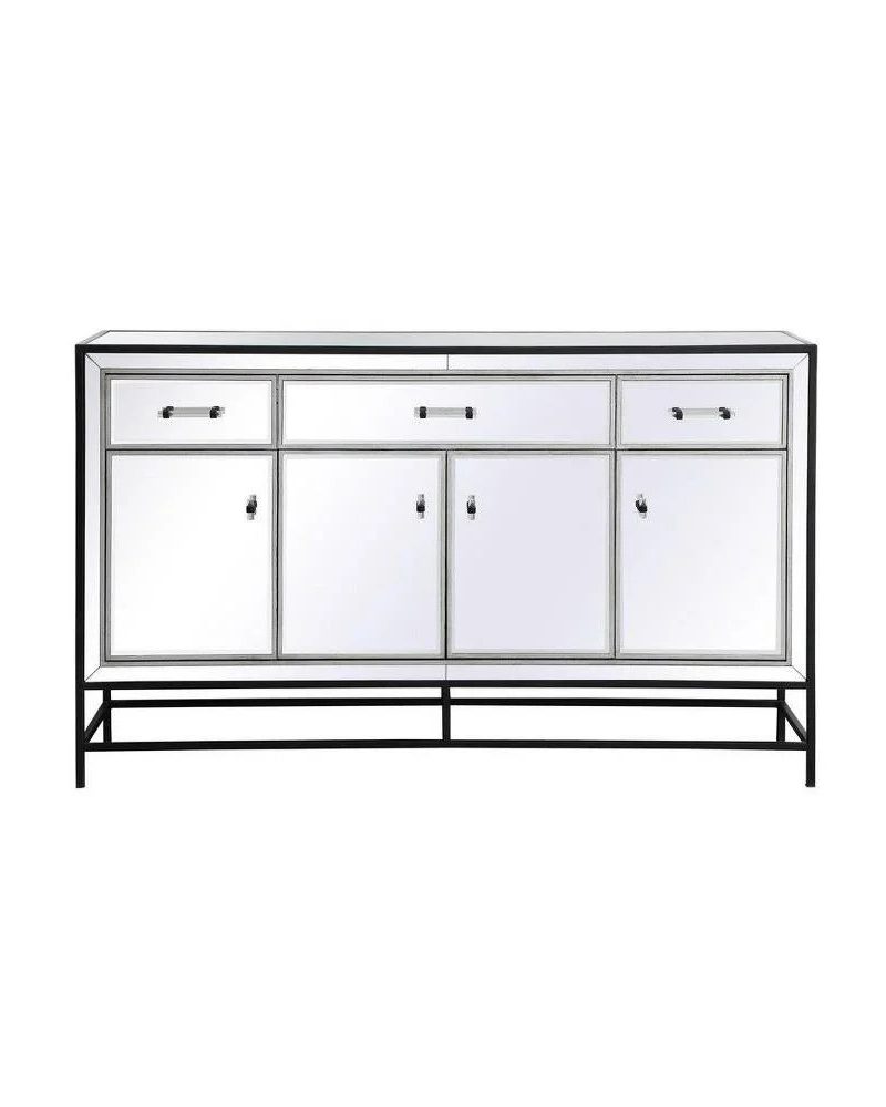 Mirrored Credenza in Modern Style-36 inches Tall and 15.75 inches Wide Bailey Street Home 779-Bel-5046495