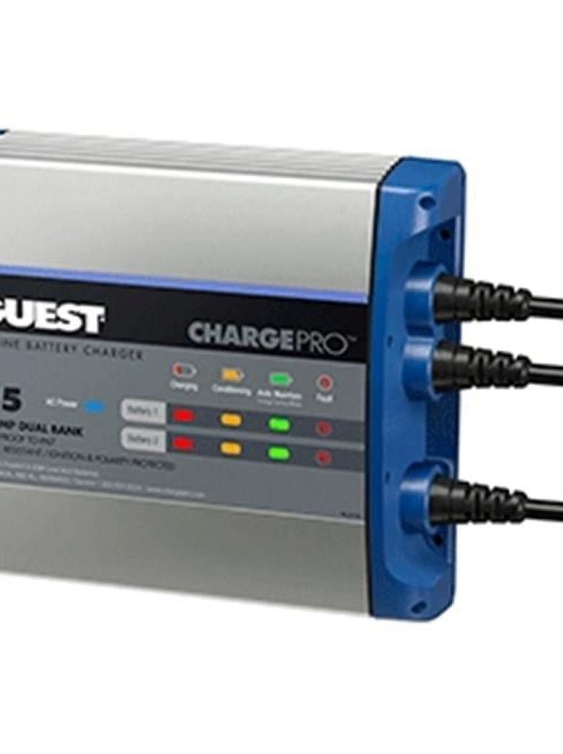 Guest 2 Bank - 120V Input On-Board Battery Charger - 10A & 12V