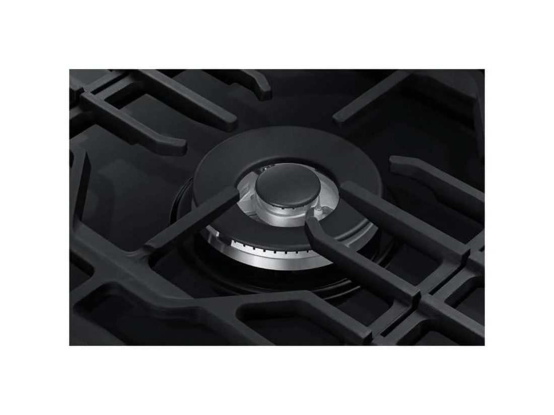 Samsung NA36N6555TG 36 inch Black Stainless 5 Burner Gas Cooktop - Image 2