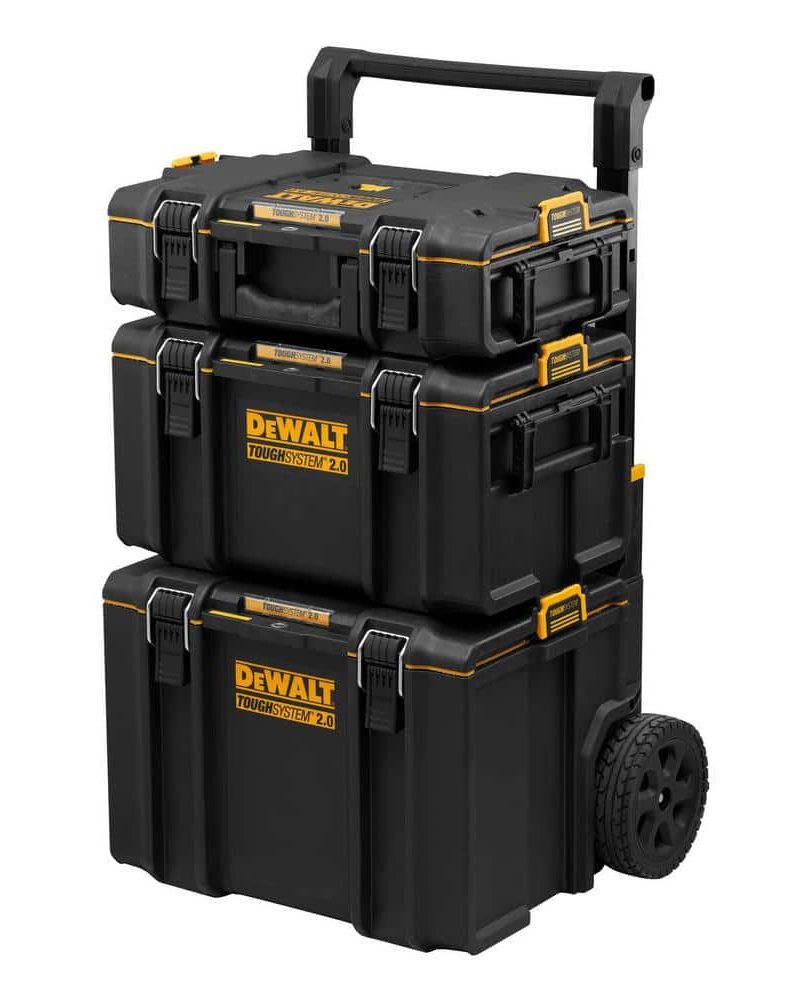 TOUGHSYSTEM 2.0 24 in. Tower Tool Box System (3 Piece Set) DWST60437
