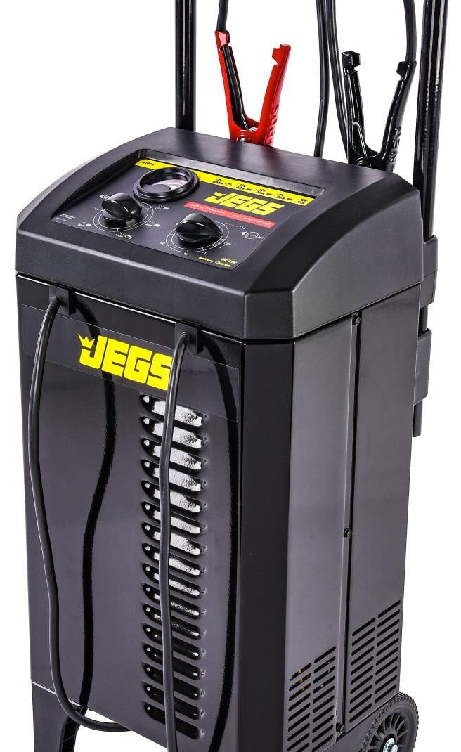 JEGS 81994 Battery Charger and Engine Starter 6 and 12-Volt, 200 Amp