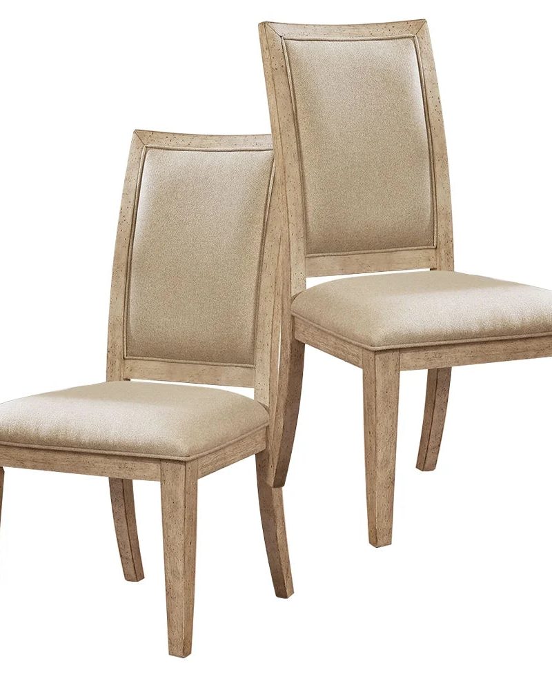 William's Home Furnishing Natural Tone/Beige Cerise Side Chair