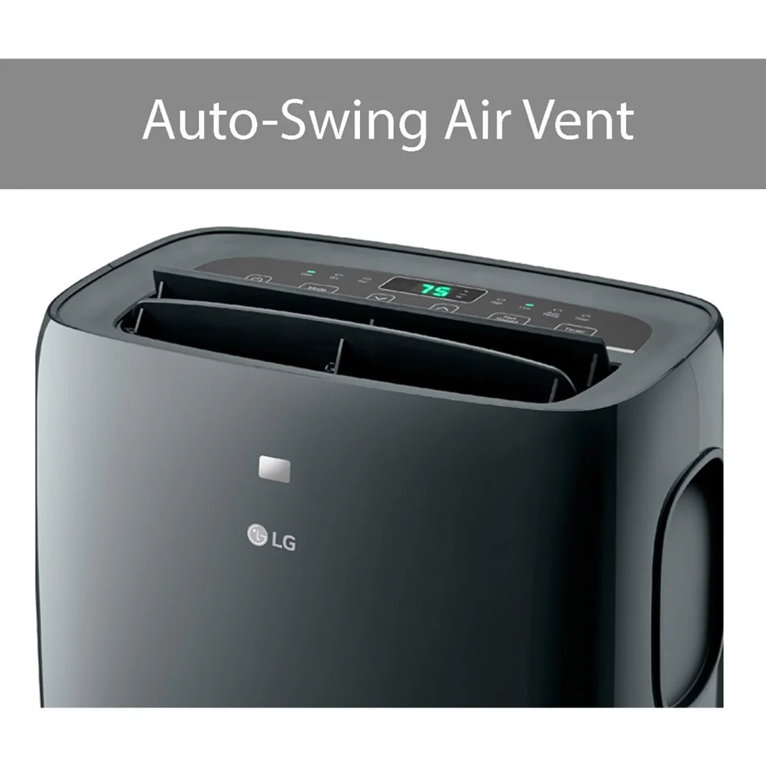 LG Electronics 8,000 BTU (12000 BTU ASHRAE) 350 Sq ft New Portable Air Conditioner, LP0821GSSM - Image 2