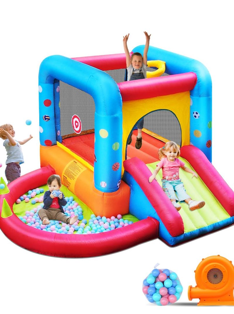 Step4Fun Inflatable Toddlers Backyard Playhouse
