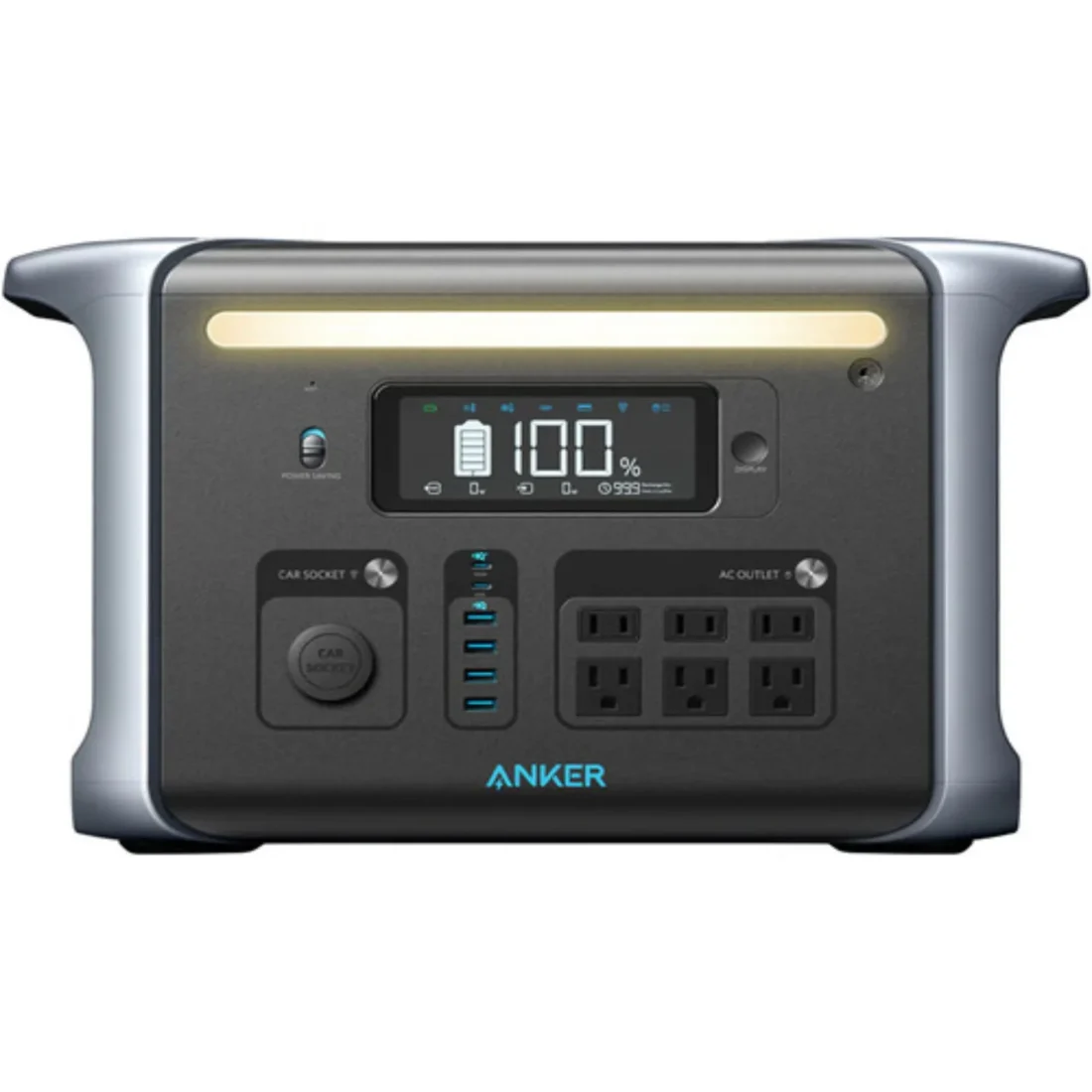 Anker 757 Portable Power Station Powerhouse 1229Wh LiFePO4 Battery, 1500W Solar Generator - Image 3