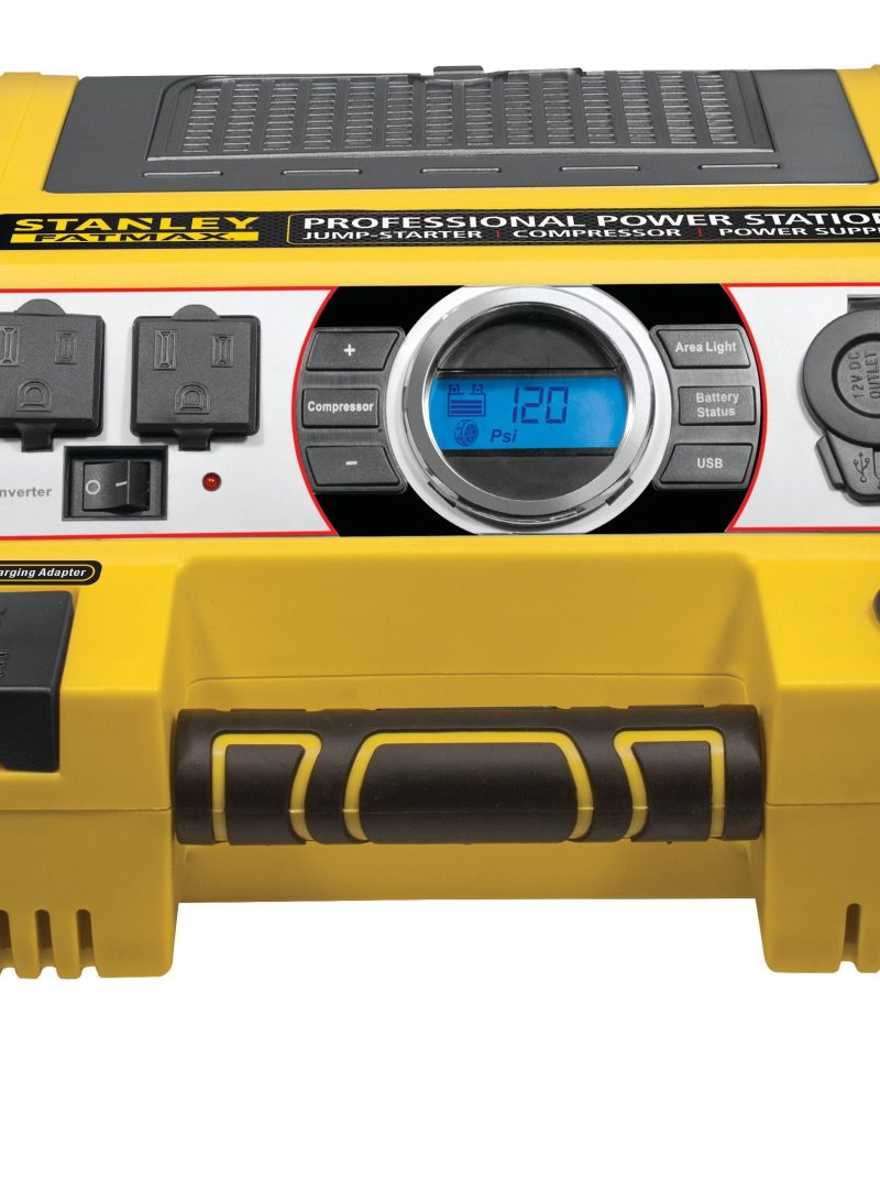 STANLEY 700/1400 Amp Professional Power Station w/Compressor (PPRH7DS)