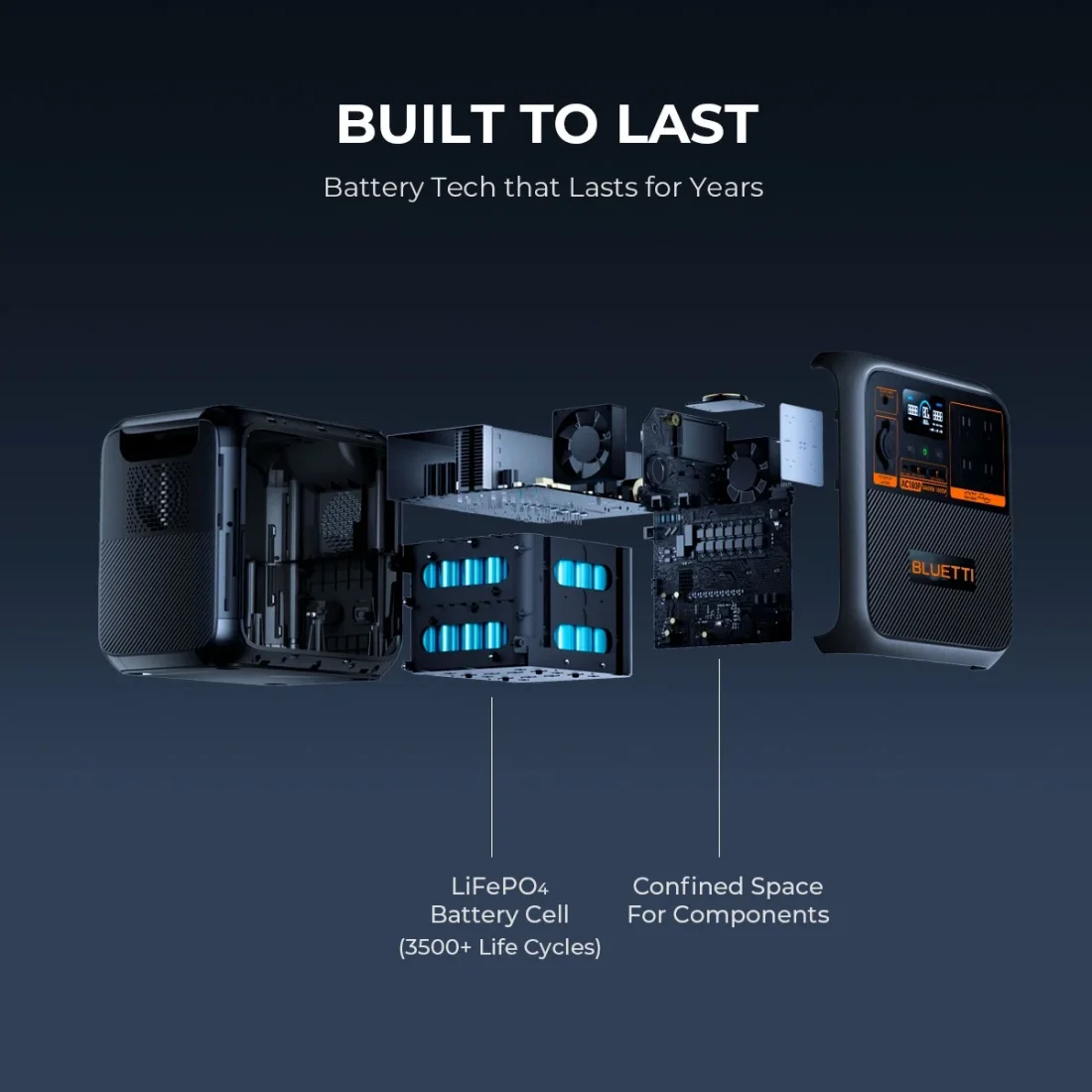 Ultimate Backup Portable Power Station 1800W – Bluetti AC180P, 1440Wh Solar Generator for Off-Grid, RV & Home Use - Image 4