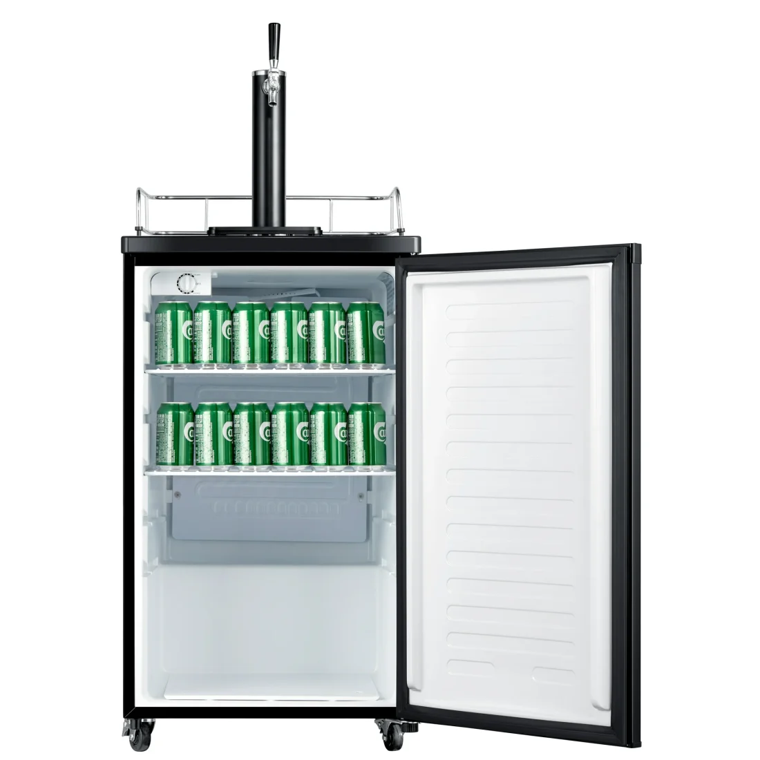 Arctic King Single Tap Kegerator, 4.9 Cu. ft, Black, ABDA049ADBS - Image 7
