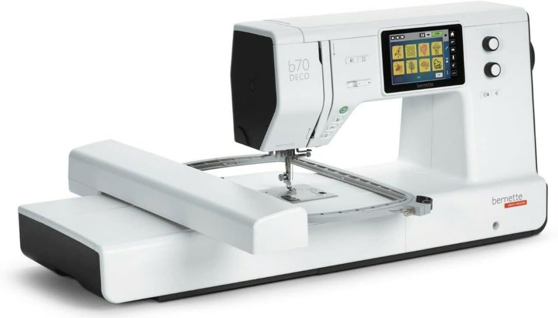 Bernette b70 Deco Computerized Embroidery Machine - Image 3