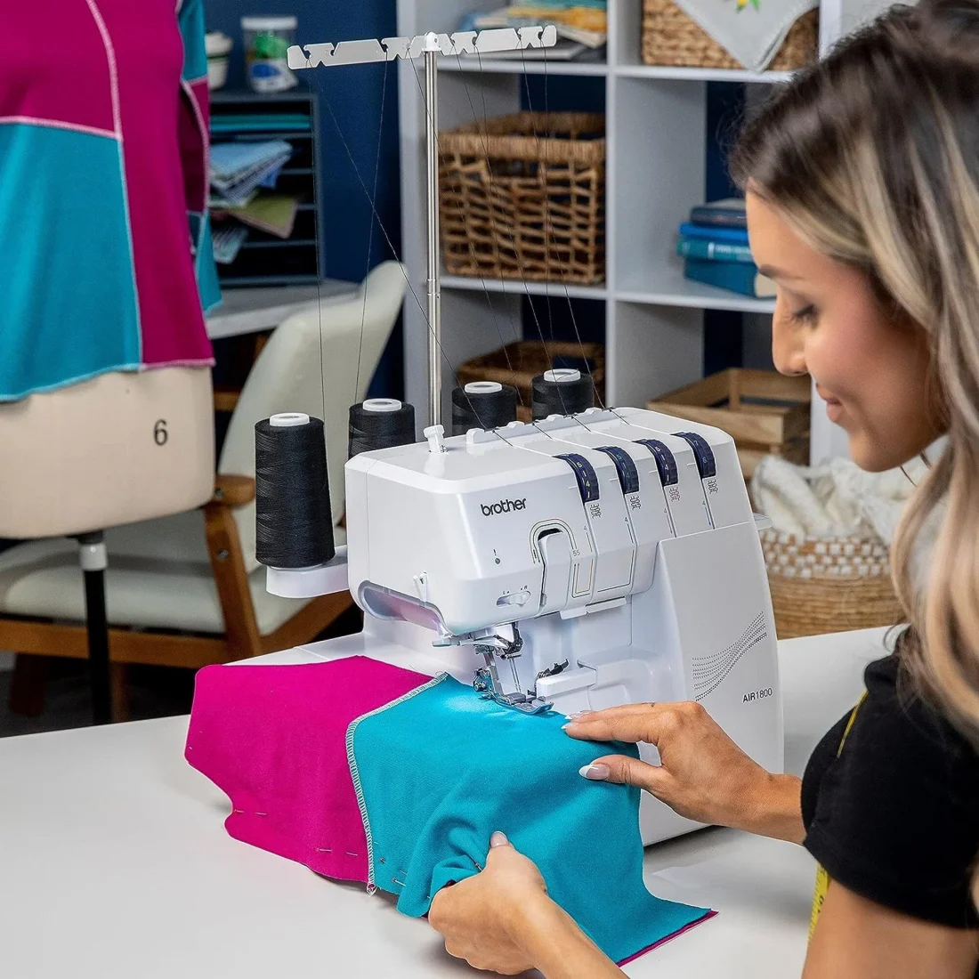 Brother Air1800 Air Serger with Jet-Air Threading - Image 5