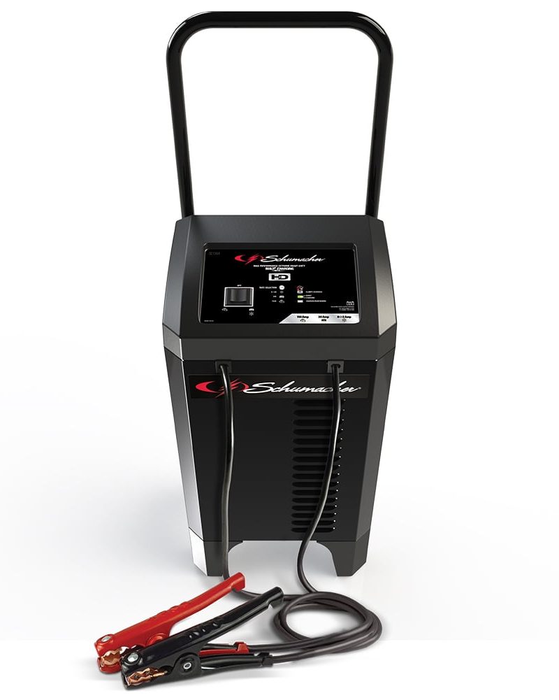 Schumacher Battery Charger, Starter, Boost Maintainer and Auto Desulfator 150 Amp/20 Amp, 12V