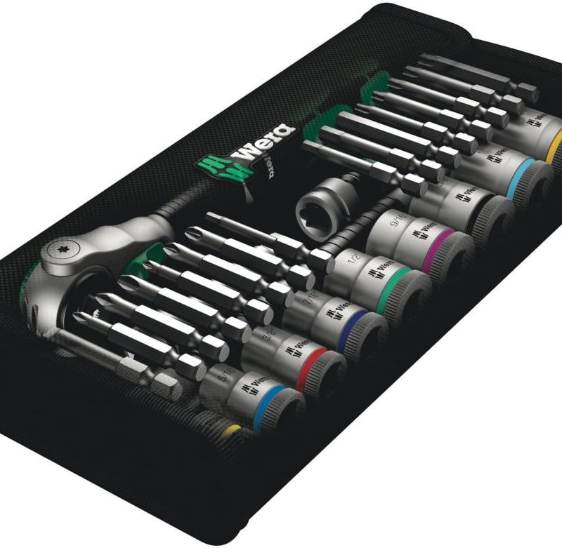 Wera Tools 29Pc 3/8In Drive 8100 Sb 9 Zyklop Speed Ratchet Set