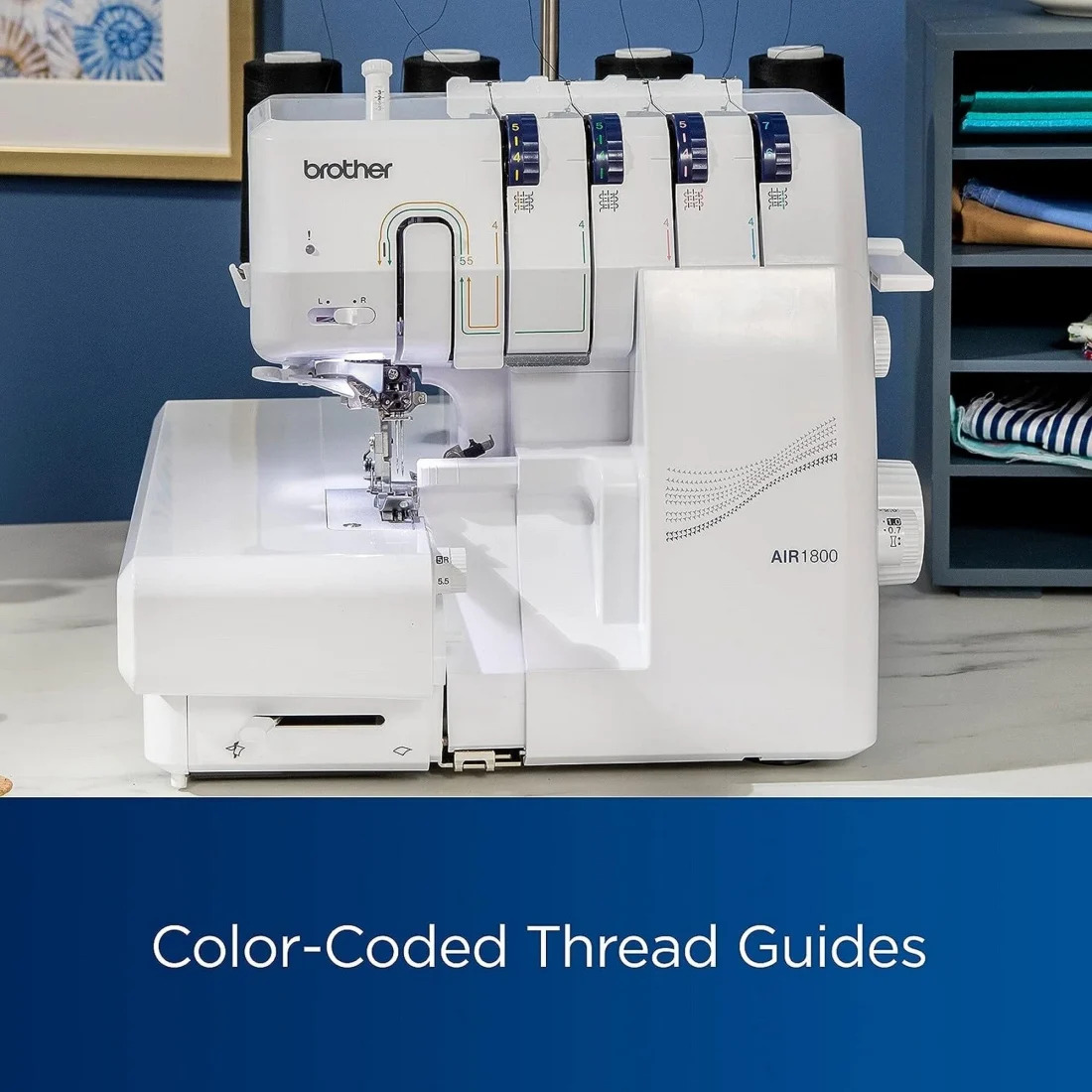 Brother Air1800 Air Serger with Jet-Air Threading - Image 2