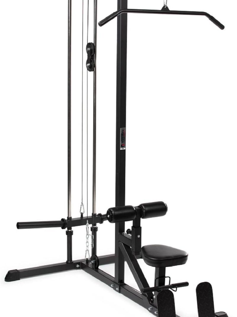 Titan Fitness Plate Loaded LAT Tower v2, Space Saving, Back, Shoulder