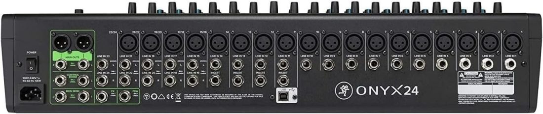 Mackie Onyx24 24-channel Analog Mixer with Multi-track USB - Image 5