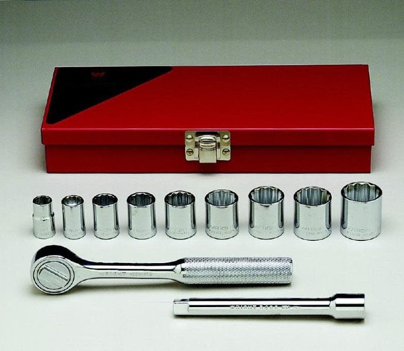 Wright Tool 3/8 In. Drive 11 Pc. 12 Pt Socket Set