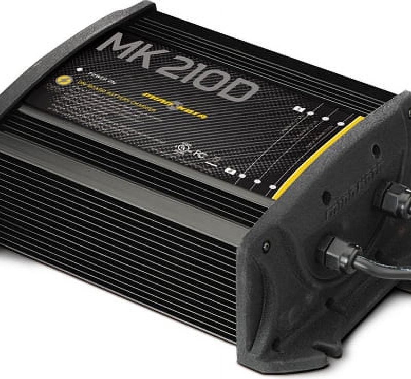 Minn Kota 210D 2-Bank On-board Battery Charger with Automatic Temperature Compensation 1822105