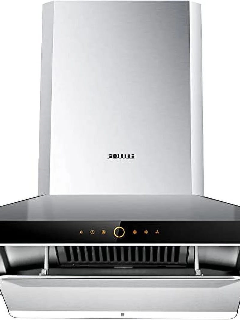 FOTILE Perimeter Vent Series 36" 1000 CFM Wall Mount Range Hood with LED Light and Touchscreen in Stainless Steel