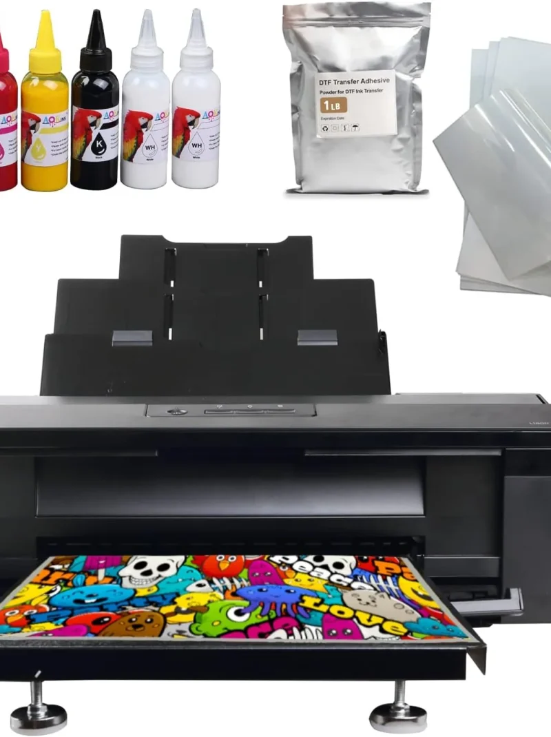 Pioneer DJ XDJ-RX3 Digital DJ System DTF L1800 Color Printer Machine for Fabrics, Leather, Toys, Swimwear, Handicrafts