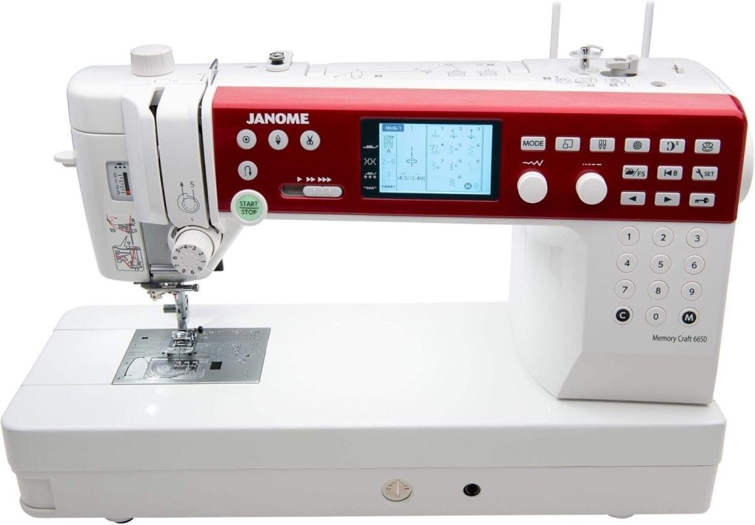 Janome MC6650 Sewing and Quilting Machine - Image 6