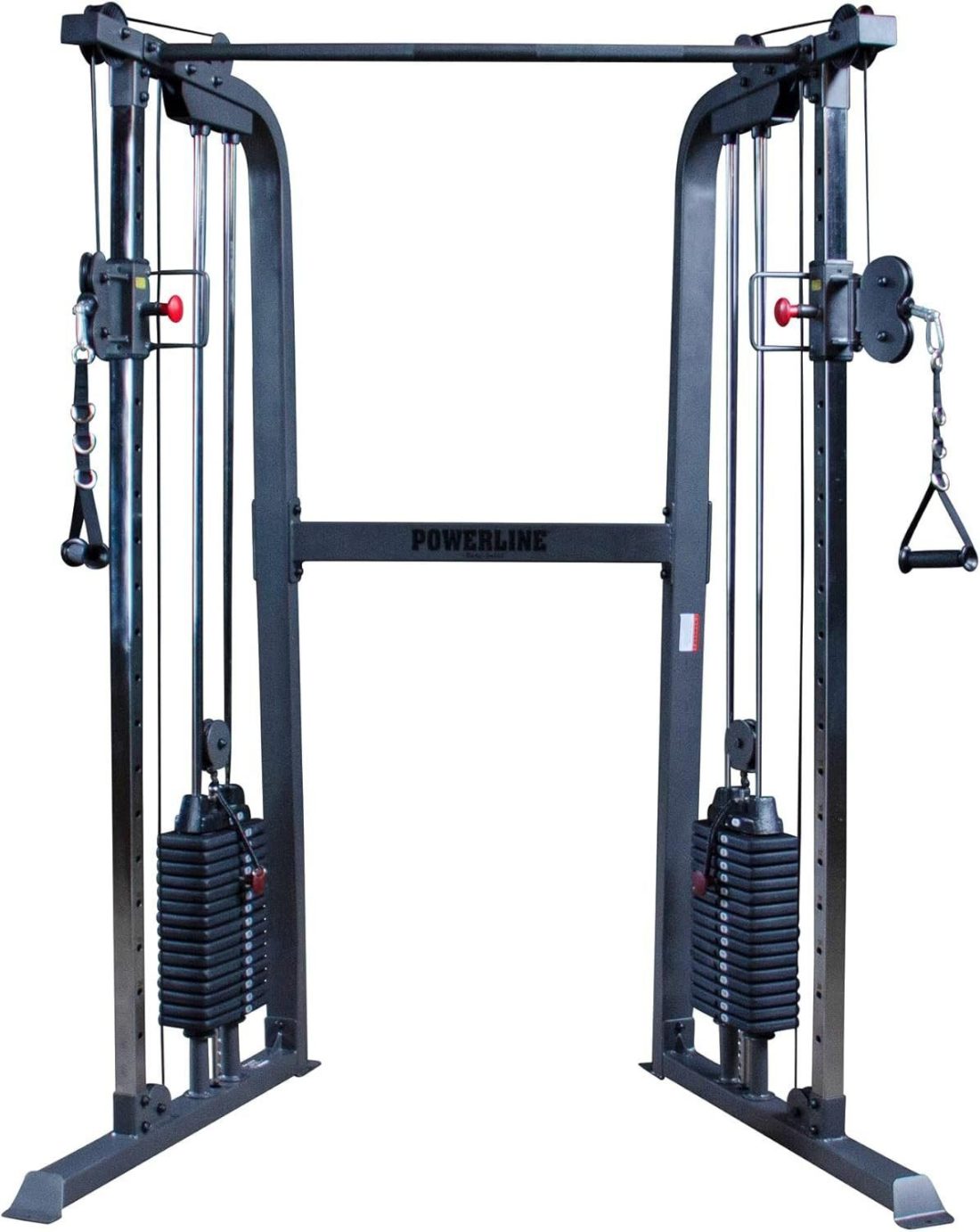 PowerLine PFT100 Functional Trainer Home Gym Dual 160 lb Weight Stacks - Image 5