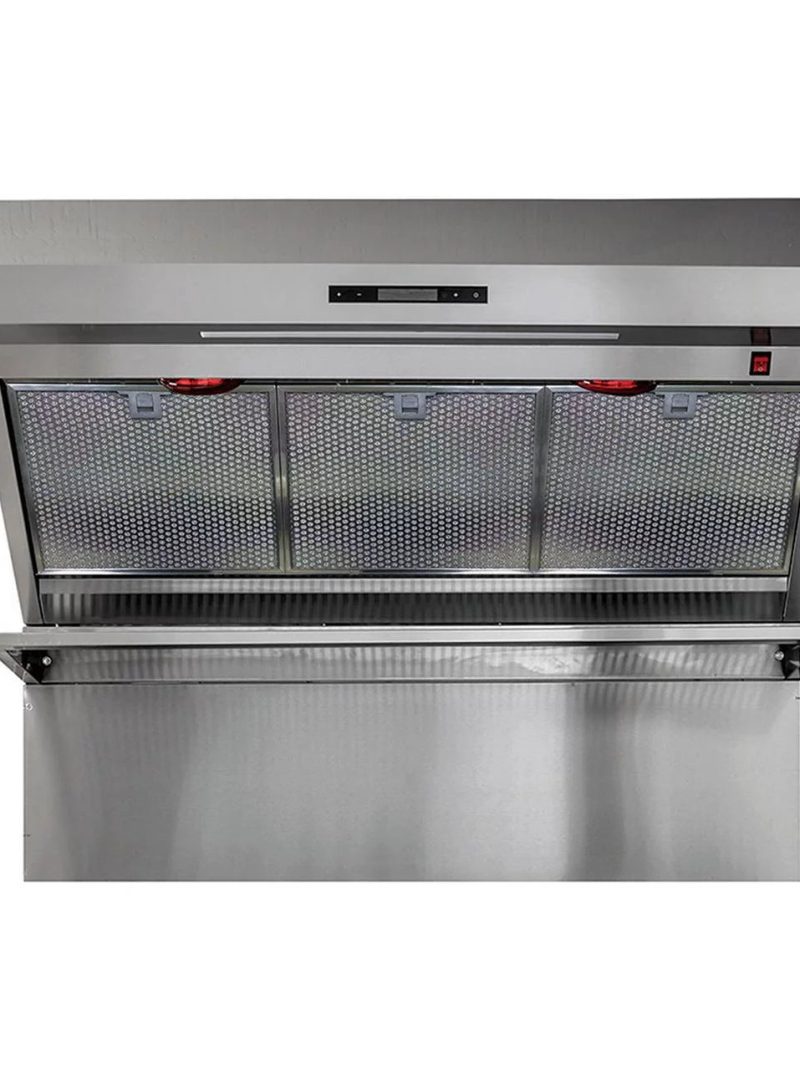 Savona - 48" Wall Mount Range Hood with Hybrid Filters & Back Splash