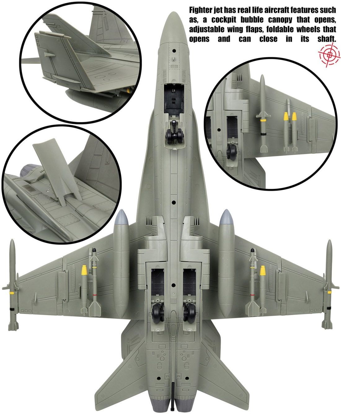 Click Play Military Fighter Accessories - Image 4