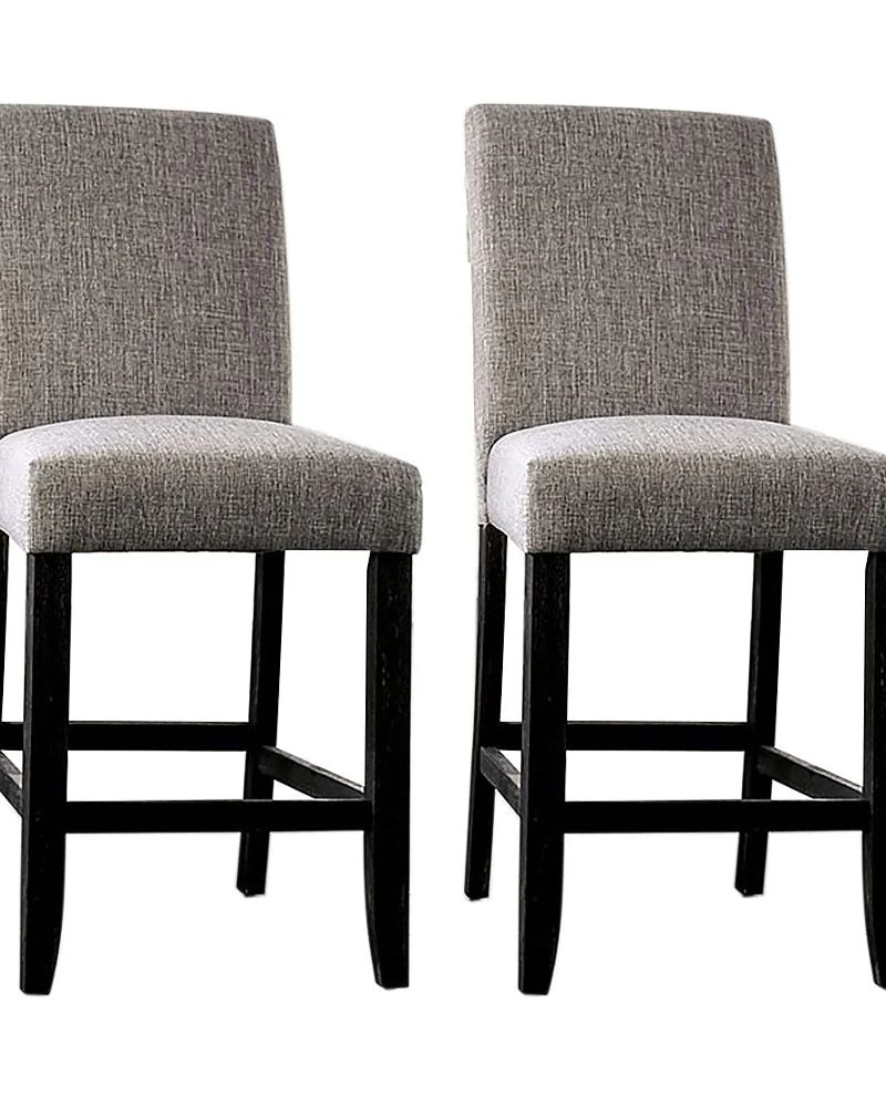 William's Home Furnishing Light Gray Brule Counter Ht. Side Chair
