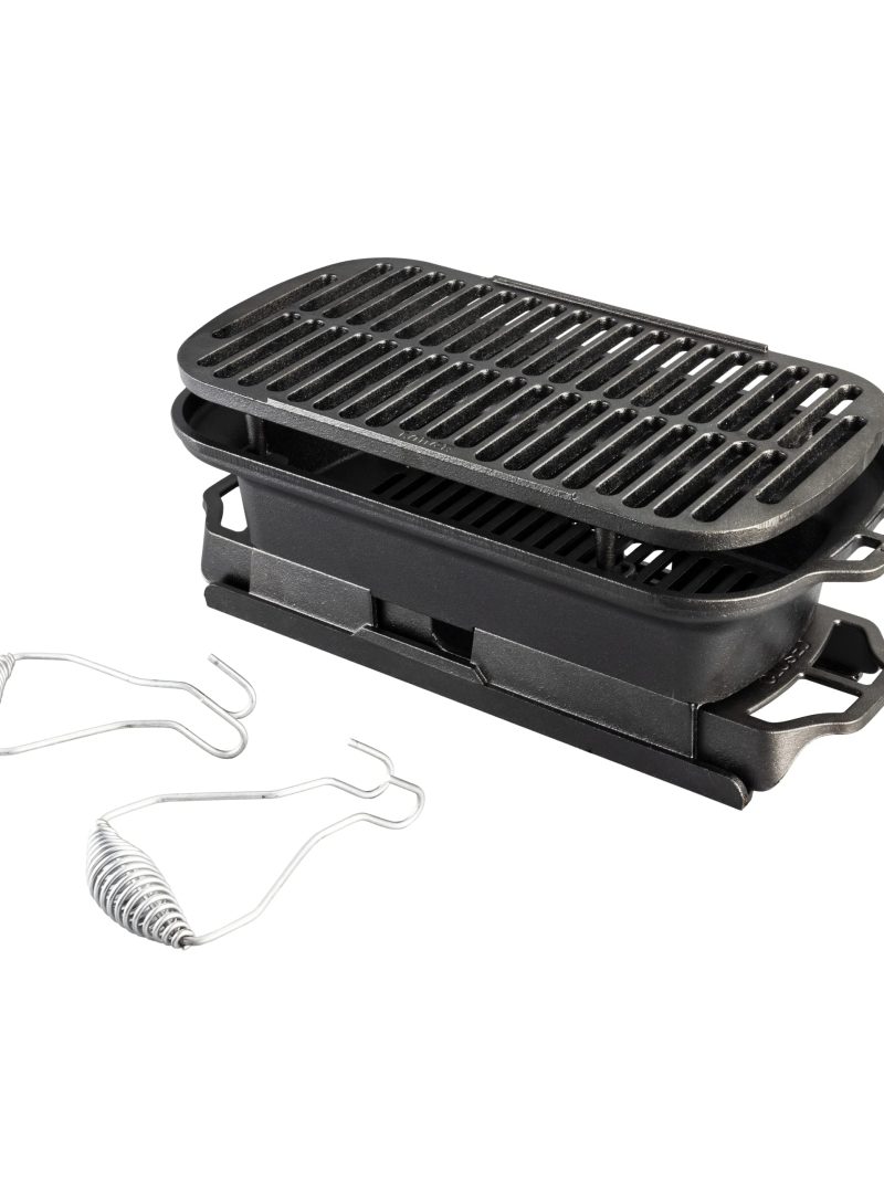 Lodge Sportsman's Pro Grill, 19.38 inches, Black