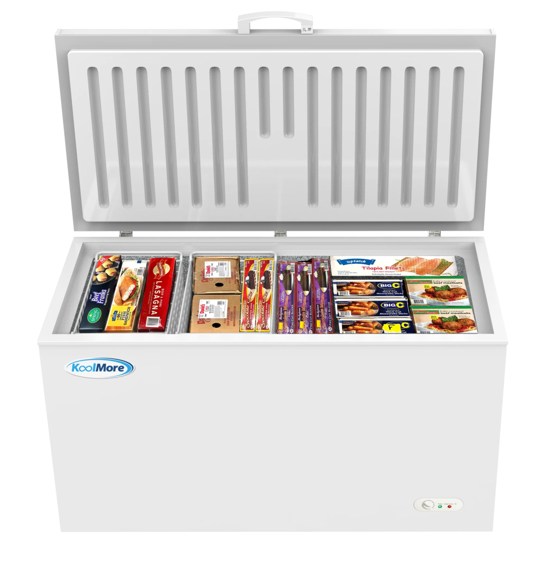 KoolMore 60 in. Commercial Chest Freezer 16 Cu ft.