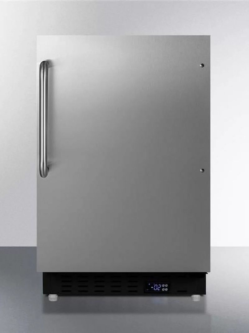 Summit ALFZ37BCSS 20 in. Built-In All-Freezer, Stainless Steel - 25 in.