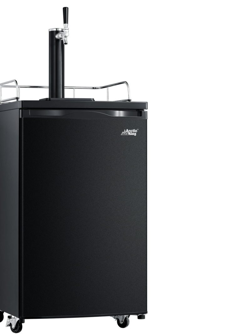 Arctic King Single Tap Kegerator, 4.9 Cu. ft, Black, ABDA049ADBS