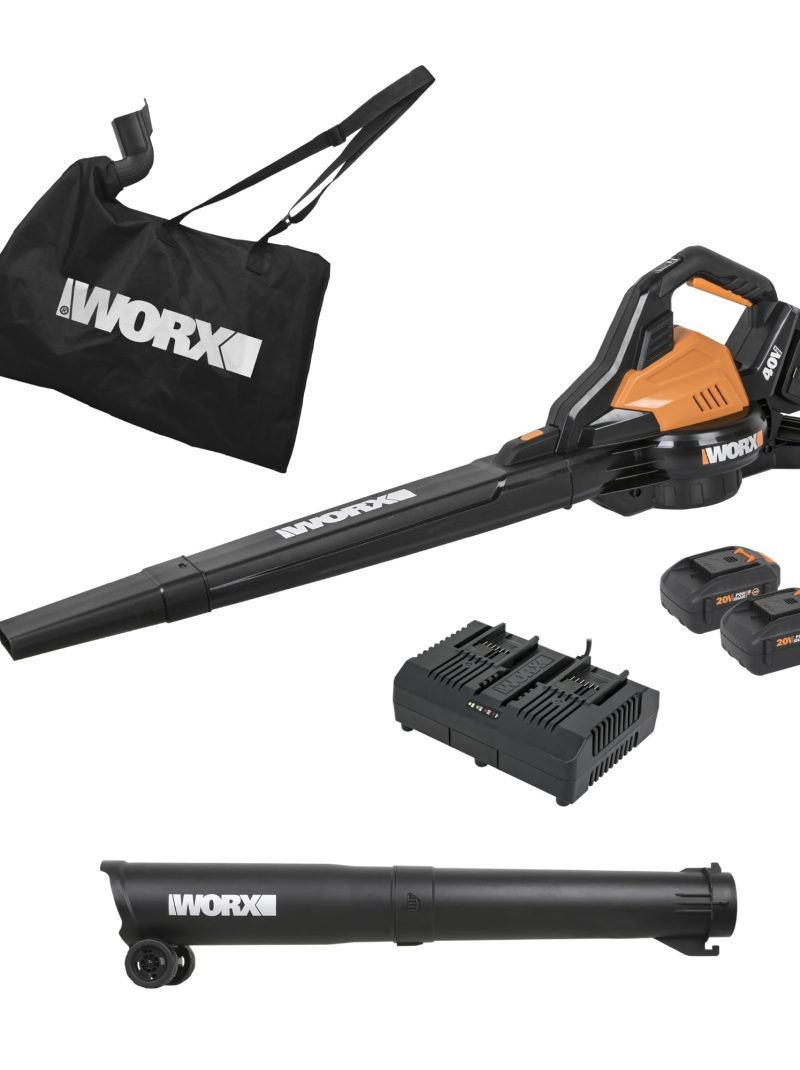 WORX WG583 Cordless Blower Mulcher