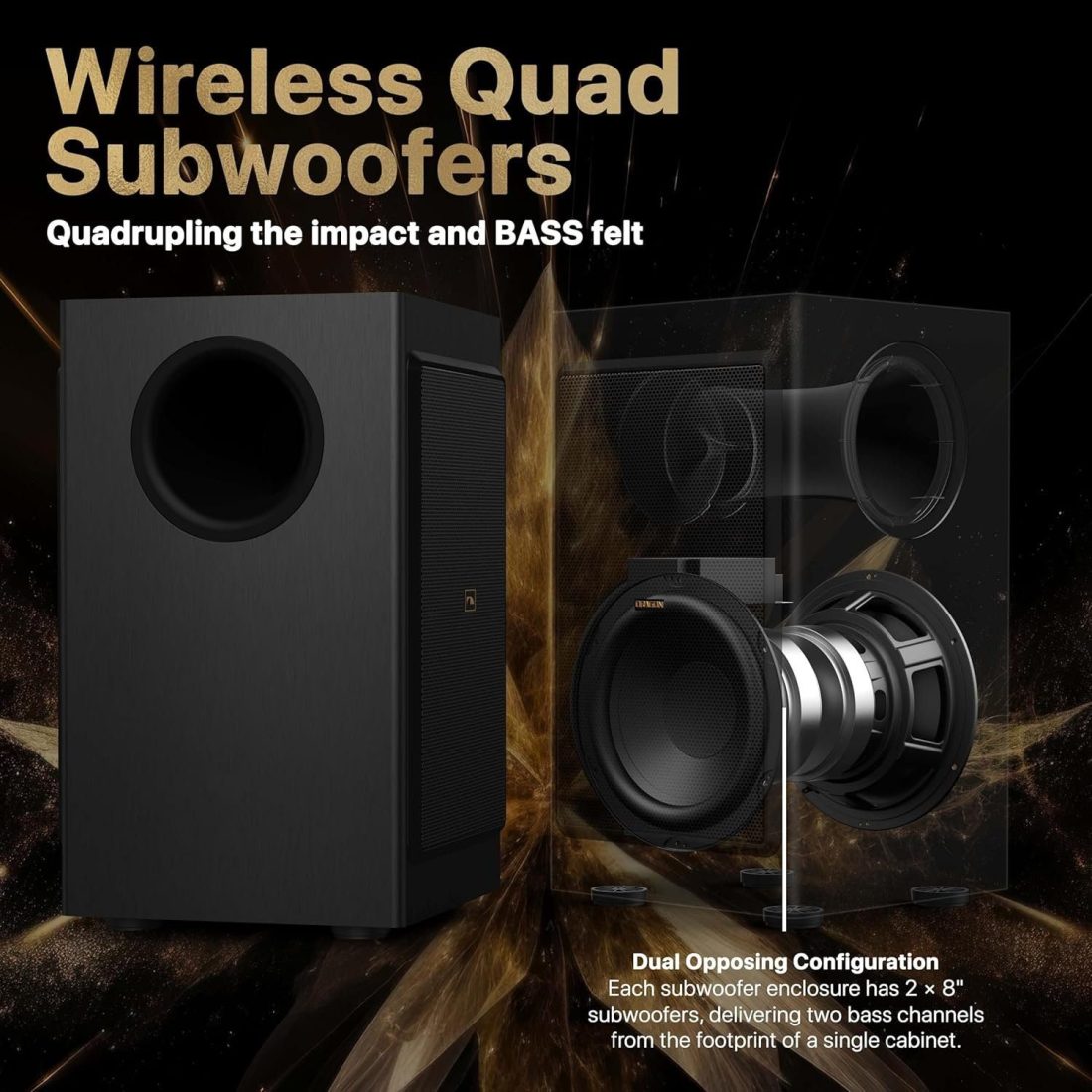 Nakamichi Dragon 11.4.6 Home Surround Sound System with Dolby Atmos and DTS:X Pro - Image 2