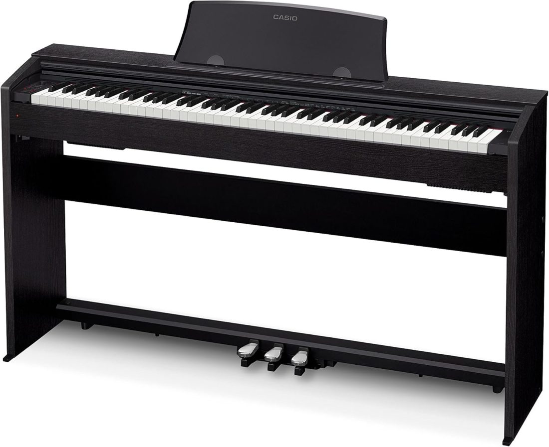 Casio Privia PX-770 Digital Piano – Black Bundle with Furniture Bench, Headphones - Image 3