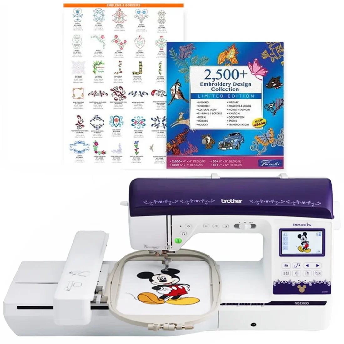 Brother Innov-is NQ3600D Disney Sewing & Embroidery Machine - Image 3