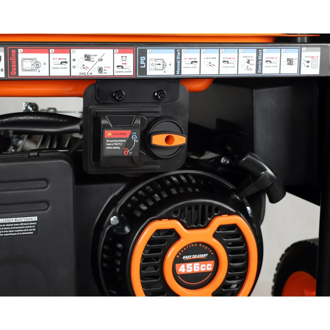 11000 Watt Dual Fuel Portable Generator Home Back Up, Emergercy - Image 5